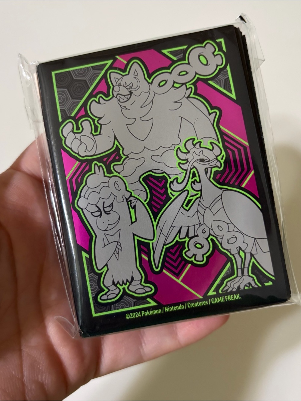 New Sealed Shrouded Fable Card Sleeves Pokemon